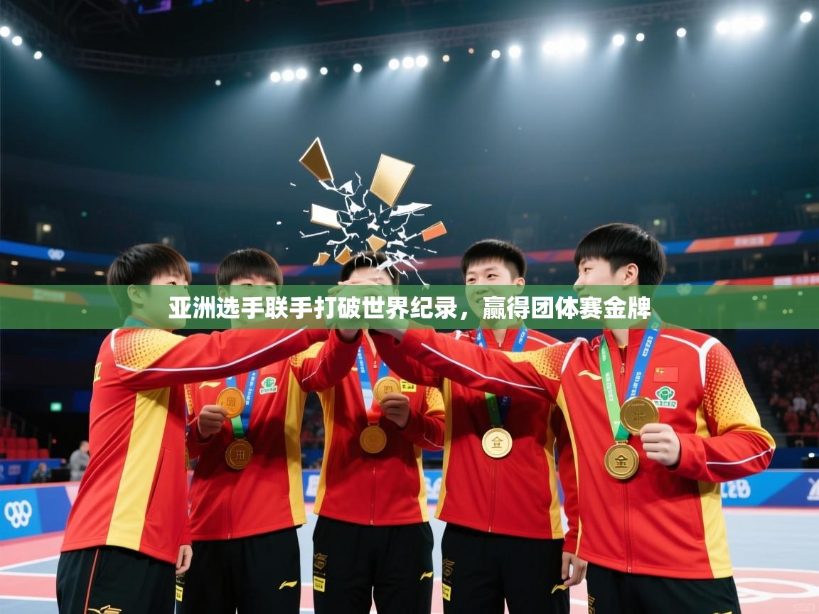 亚洲选手联手打破世界纪录,赢得团体赛金牌 第2张