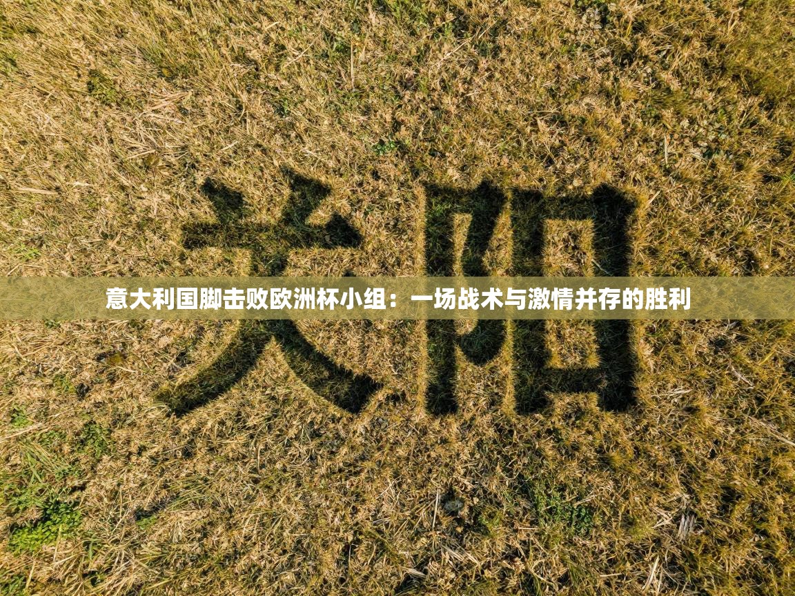 意大利国脚击败欧洲杯小组：一场战术与激情并存的胜利